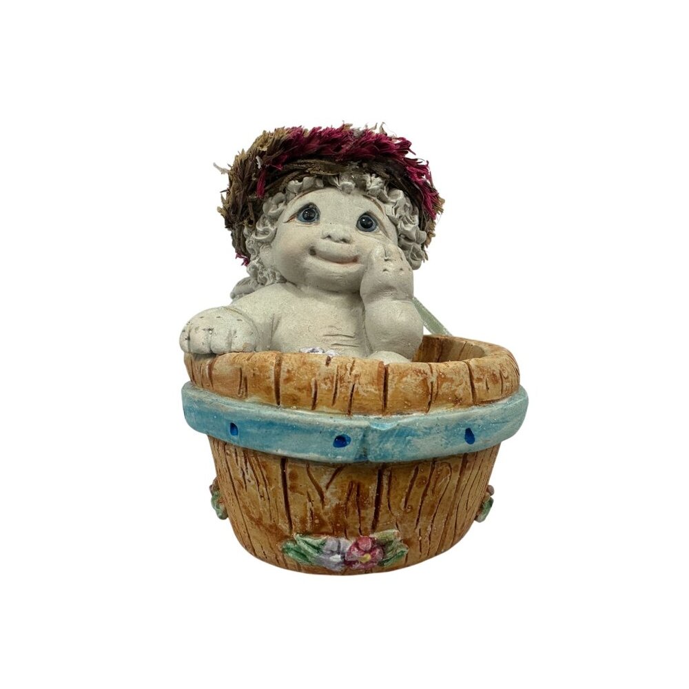 Dreamsicles Barrels Of Fun 10940 1999 Cracker Barrel 30th Anniversary Figurine